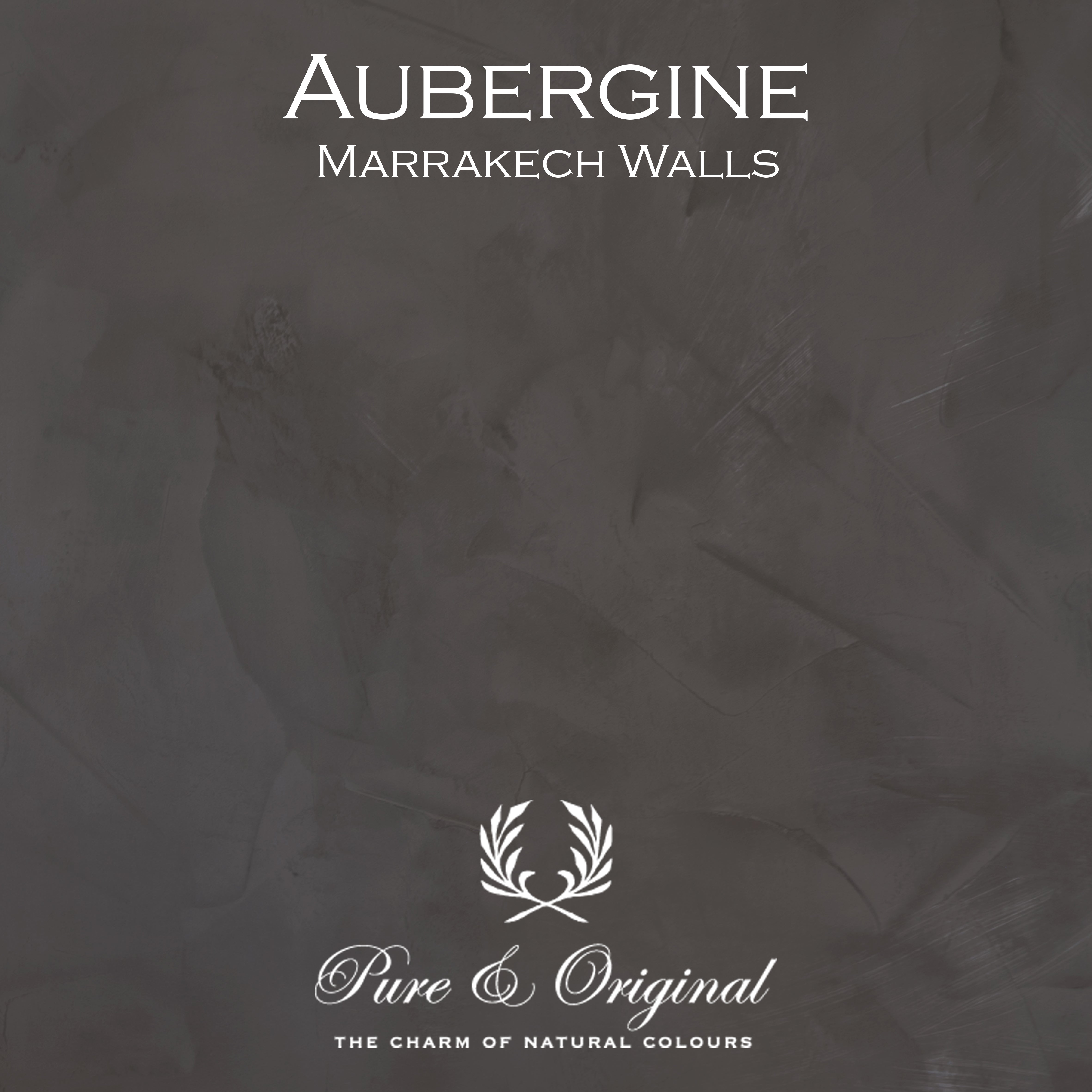 Marrakech Walls "Aubergine"