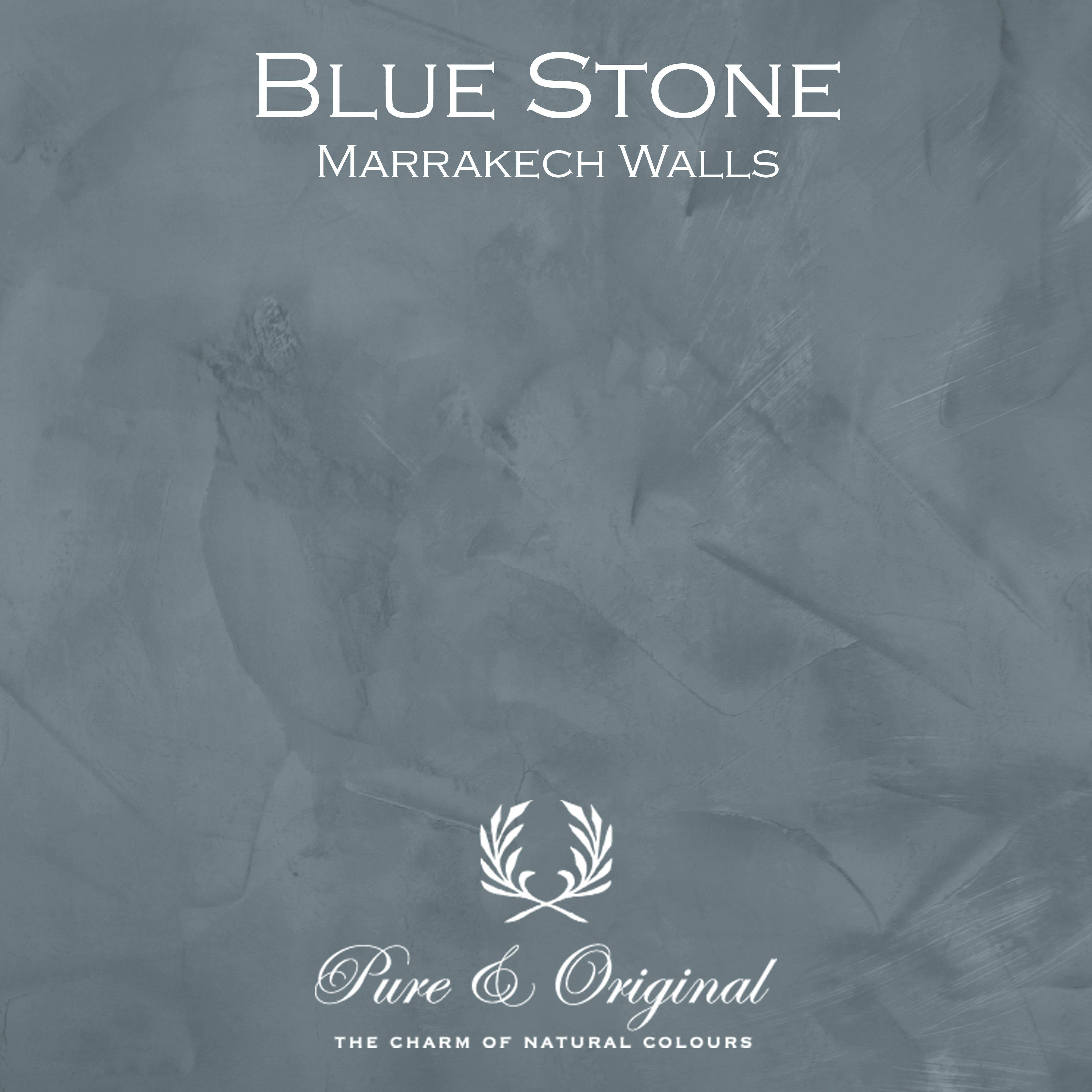 Marrakech Walls "Blue Stone"