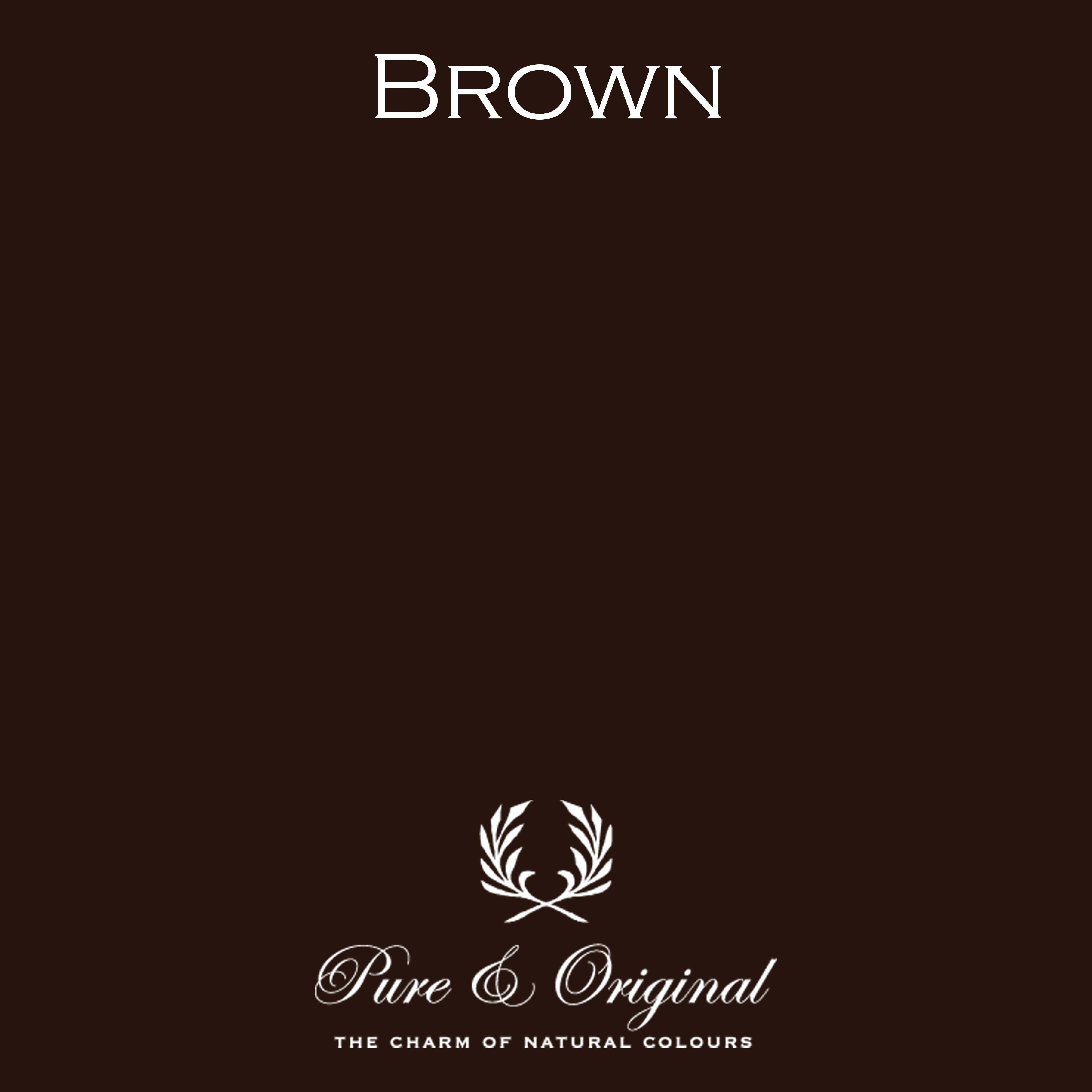 Traditional Paint Eggshell "Brown"