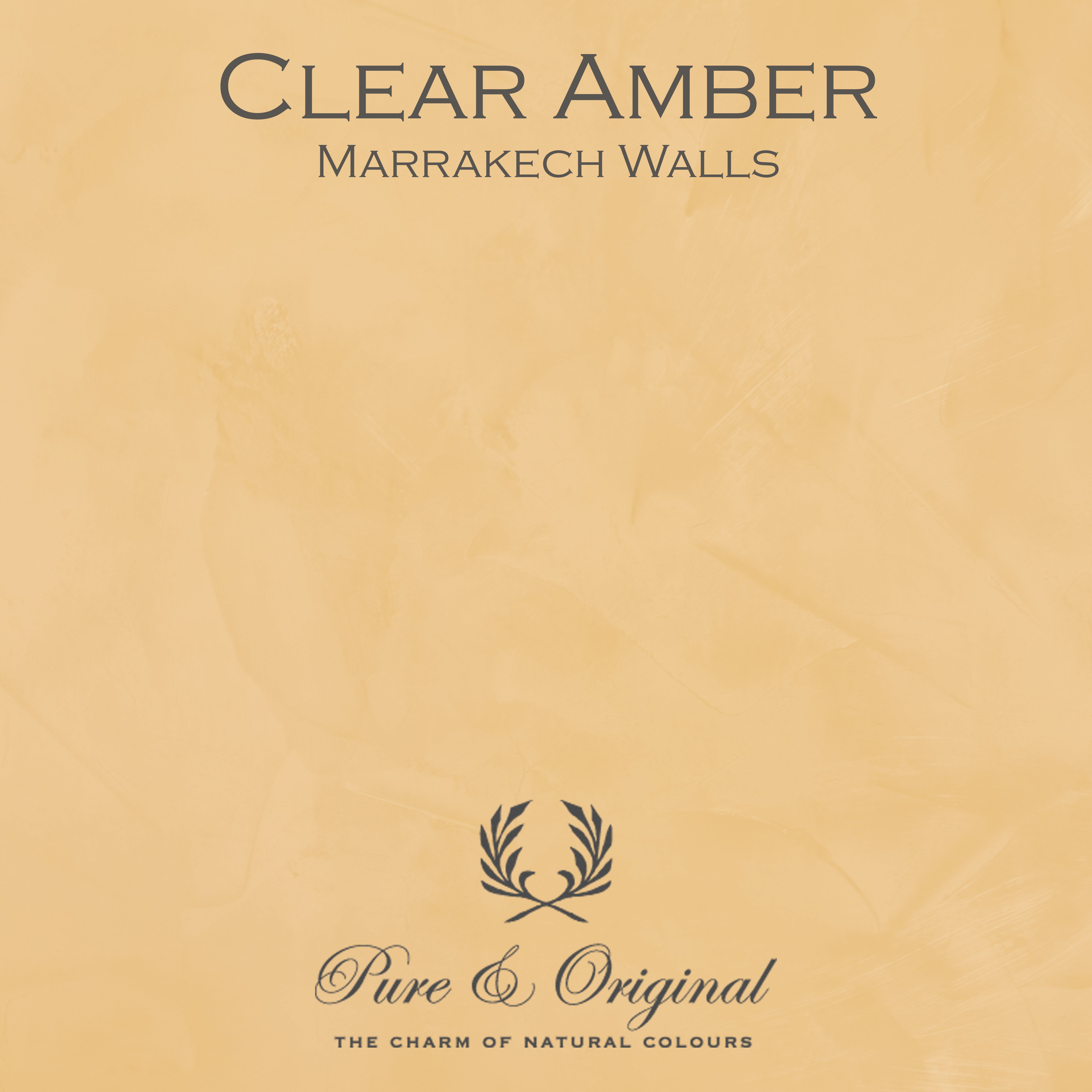 Marrakech Walls "Clear Amber"