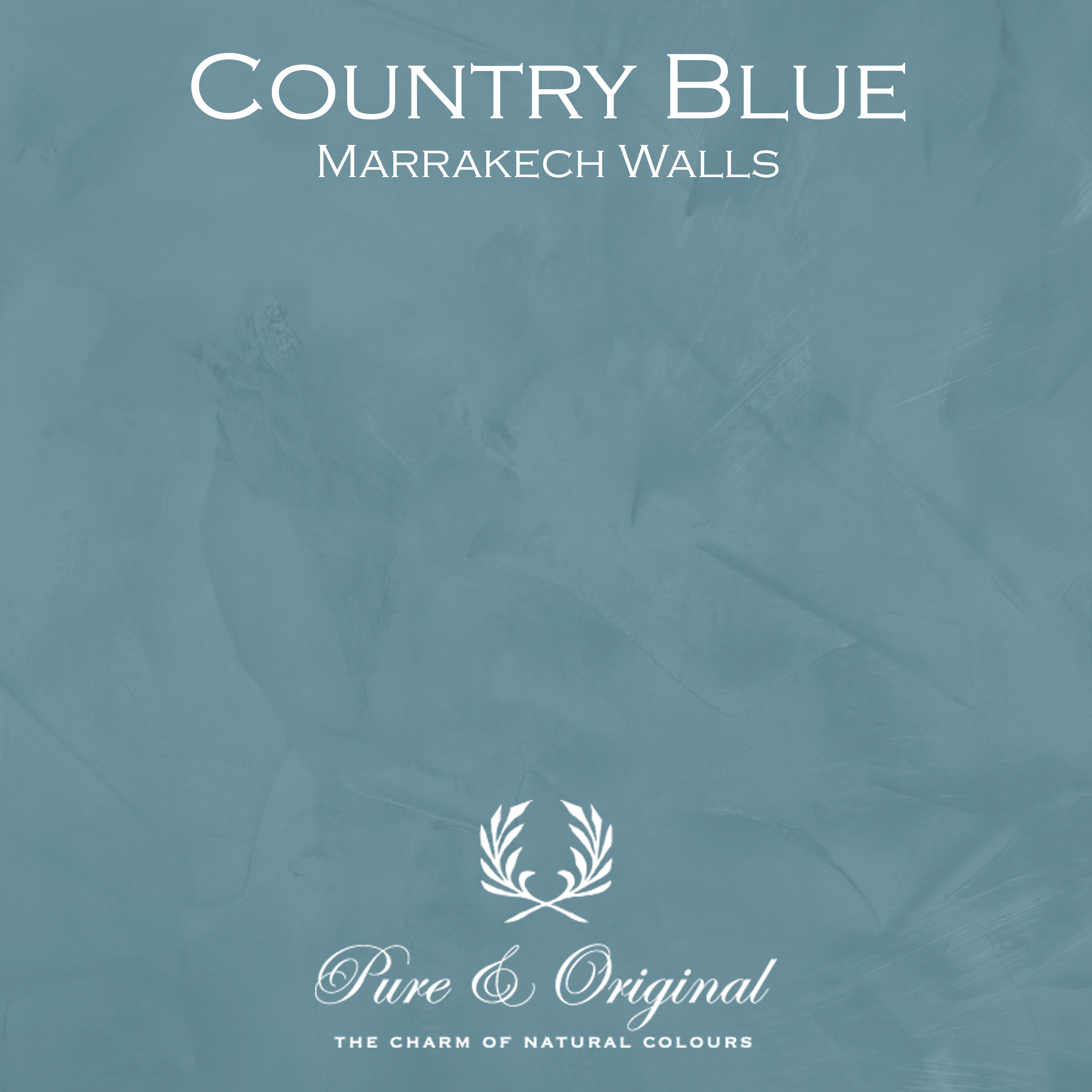 Marrakech Walls "Country Blue"