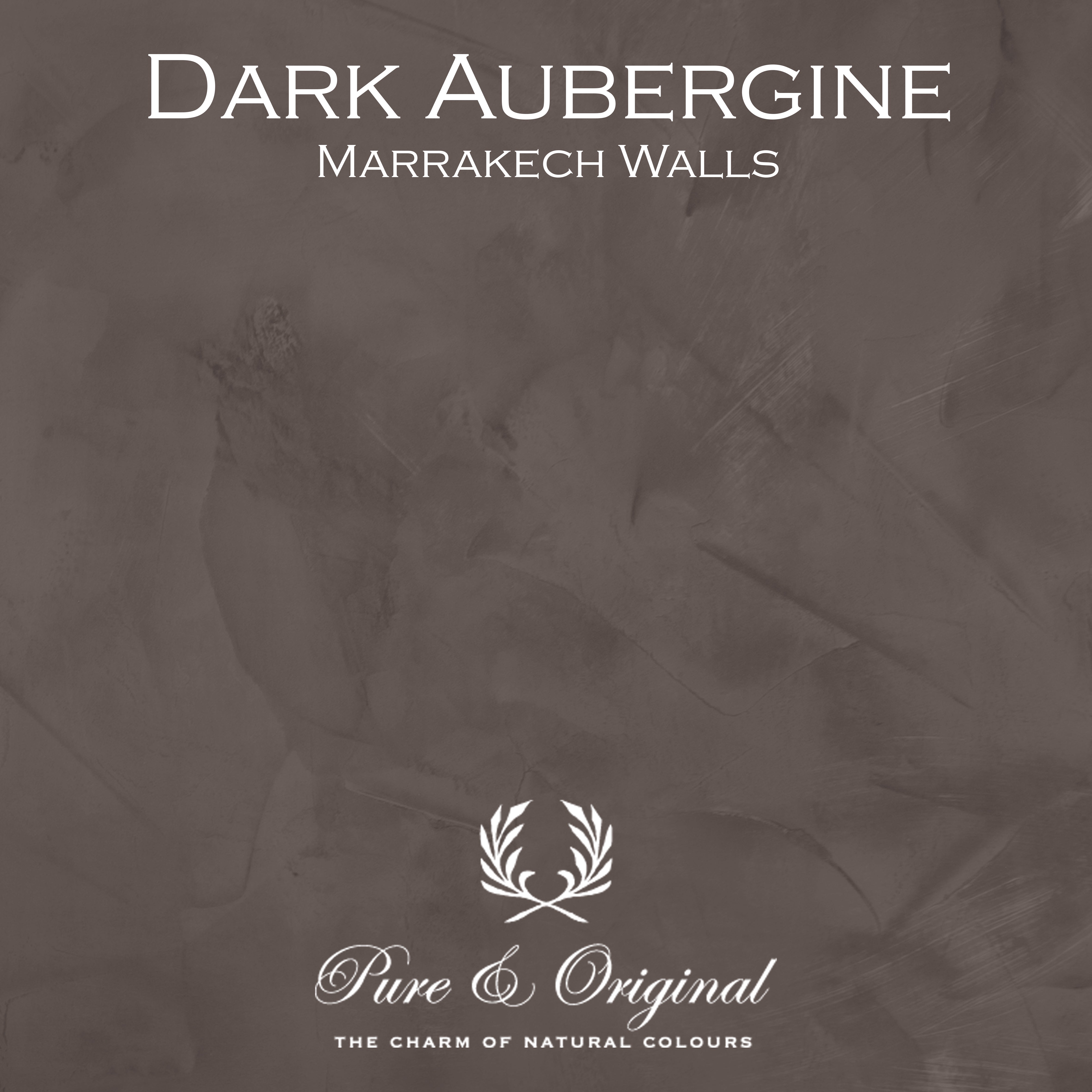 Marrakech Walls "Dark Aubergine"