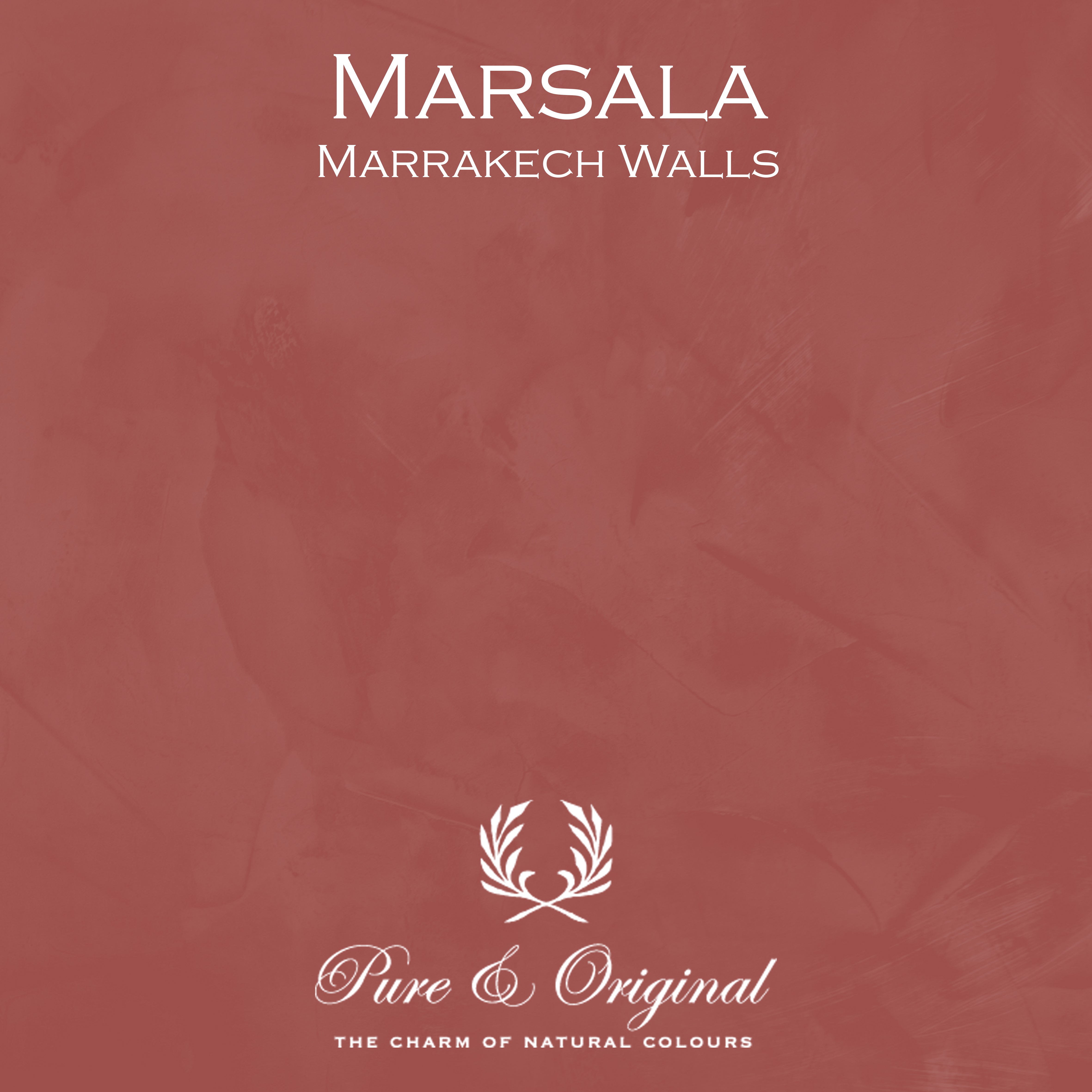 Marrakech Walls "Marsala"