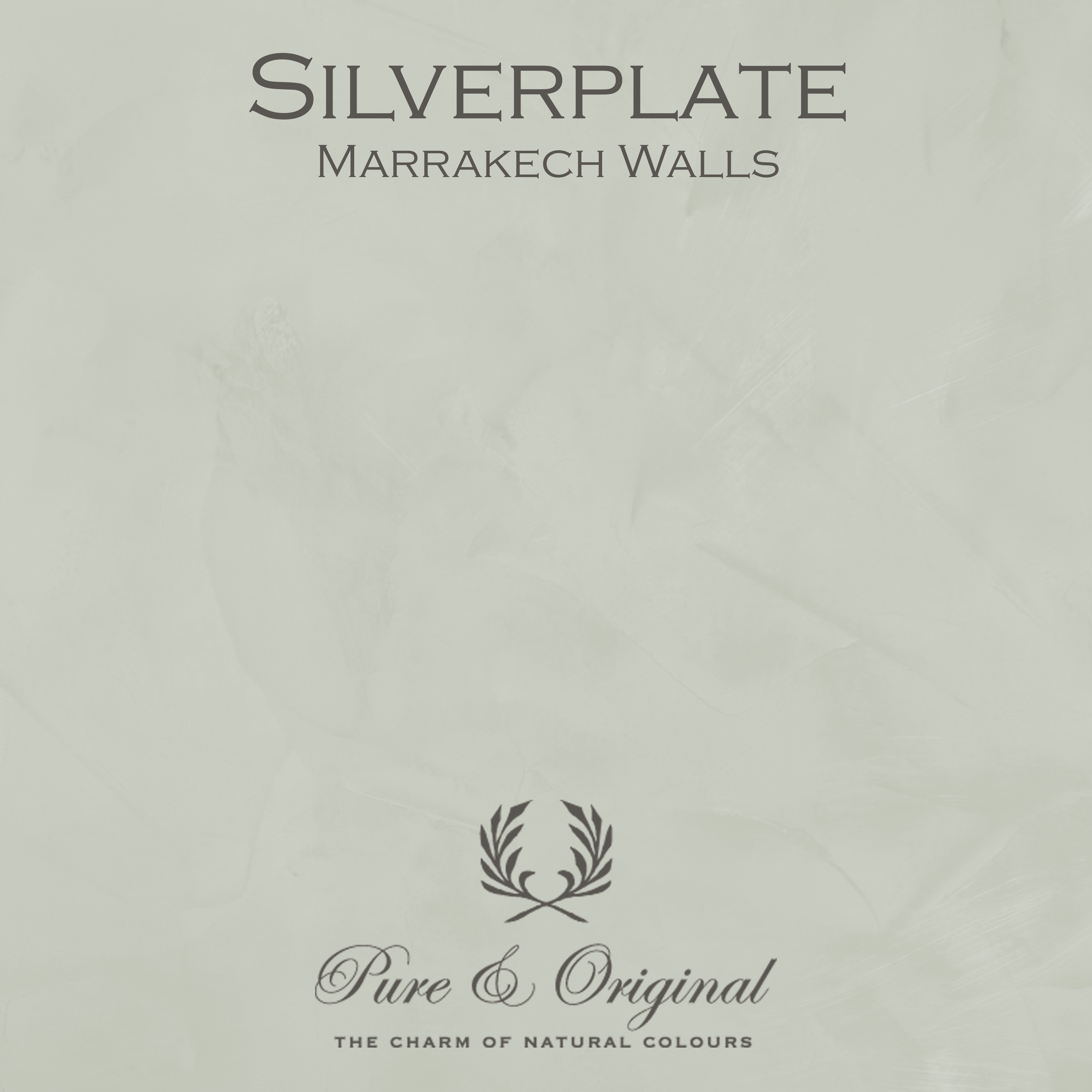 Marrakech Walls "Silverplate"